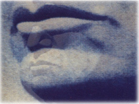 Mussolini Portrait Detail