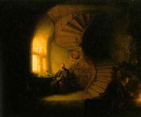 Detail from Rembrandt
