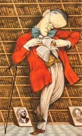 Joyce and Gadda Pericoli Drawing